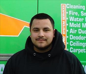 Isaac, team member at SERVPRO of Palo Alto